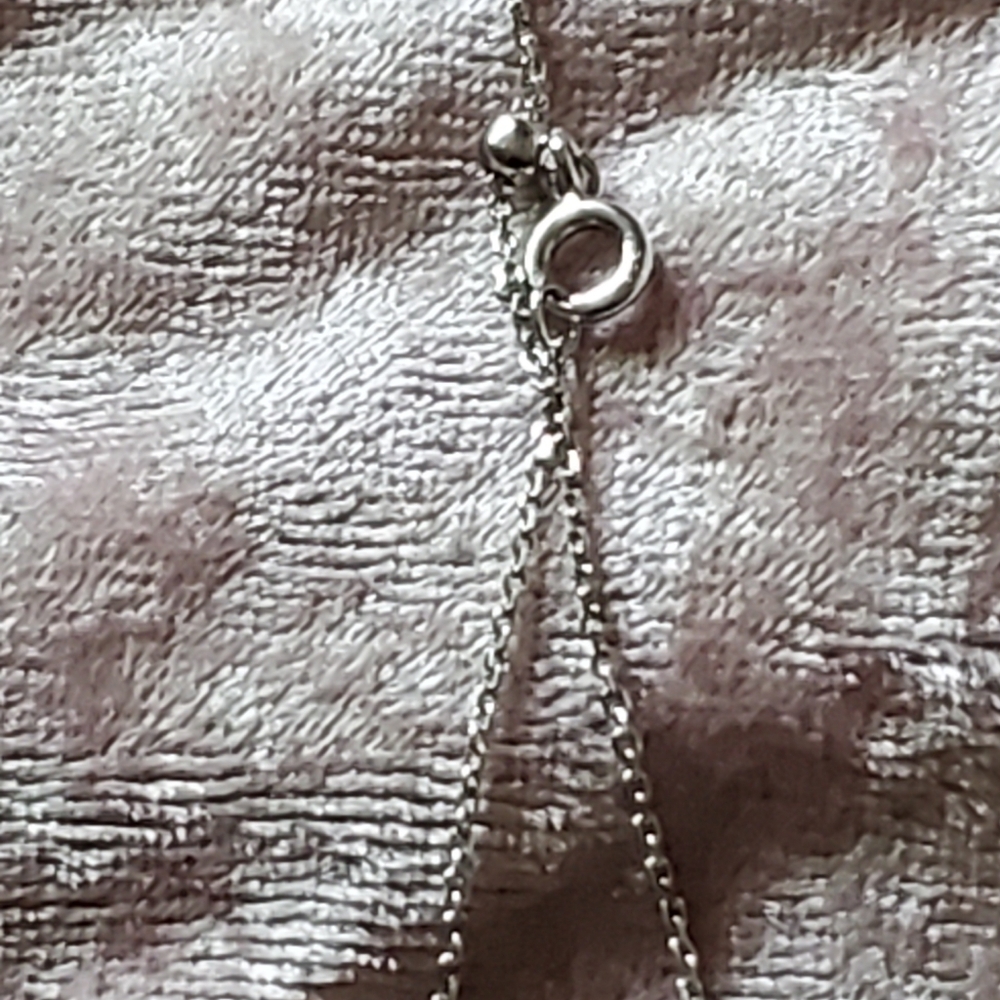 EFFY DIAMOND SAFETY PIN bracelet NWT adjustable to 8" - Picture 5 of 8